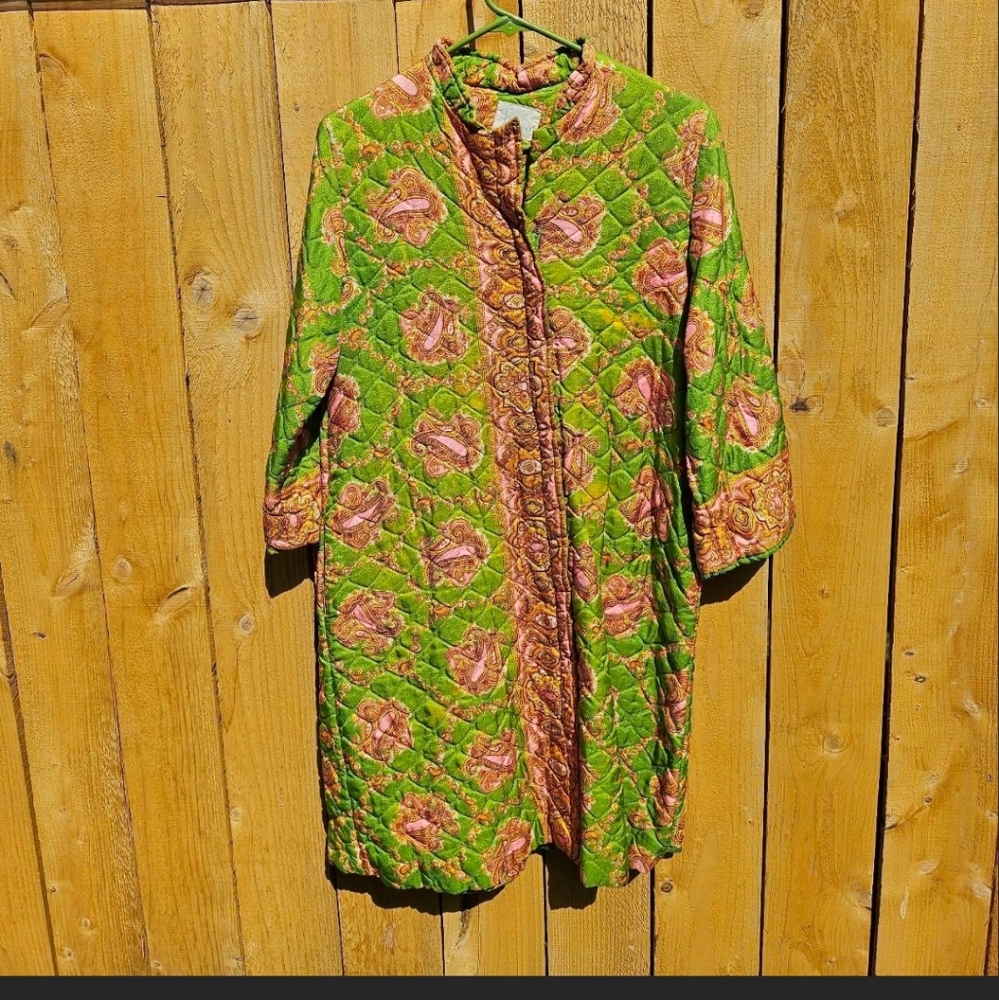 1960s Psychedelic Housecoat